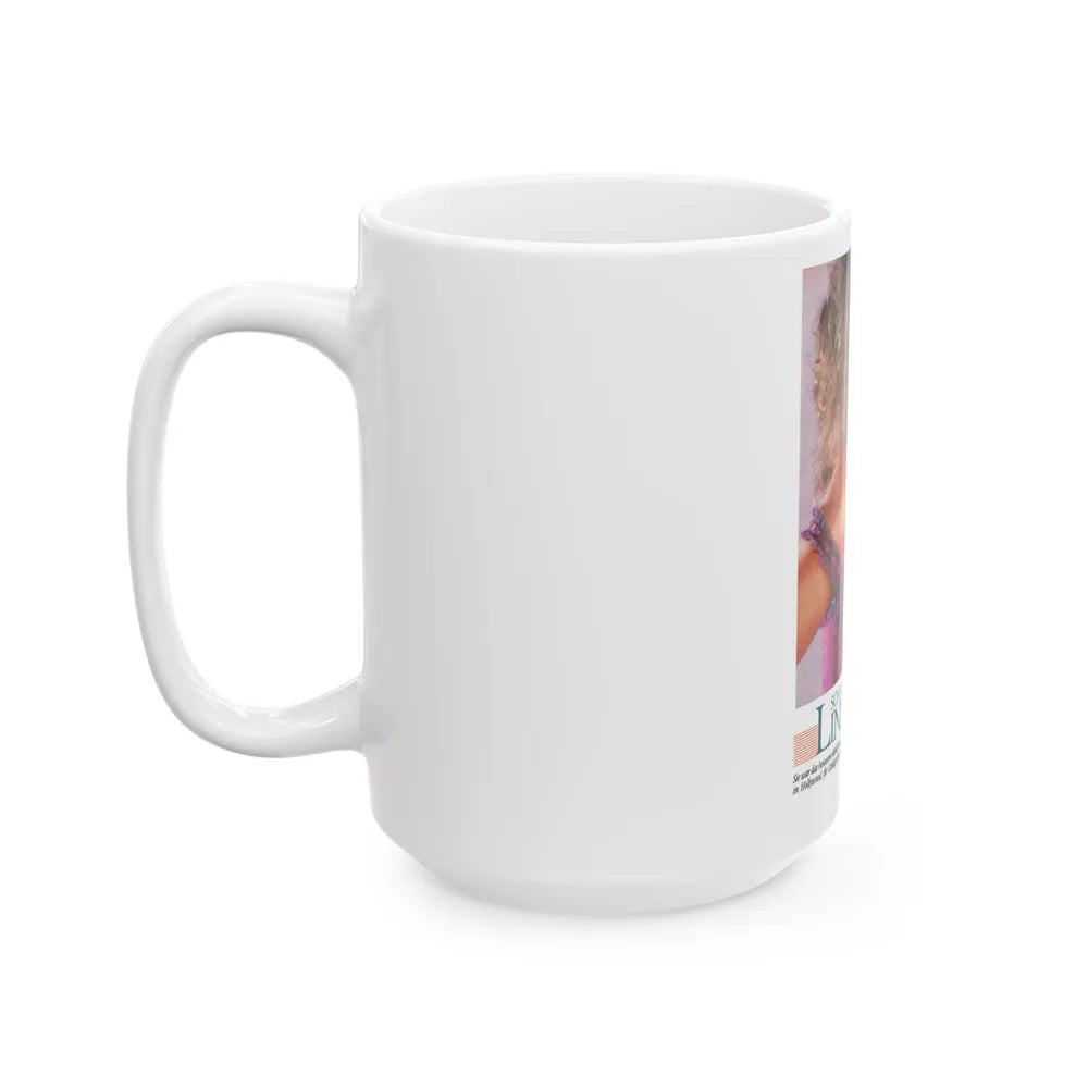 Linda Blair #327 (Vintage Female Icon) White Coffee Mug-Go Mug Yourself