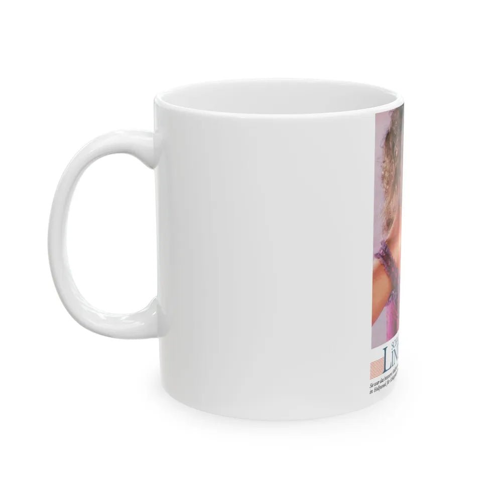 Linda Blair #327 (Vintage Female Icon) White Coffee Mug-Go Mug Yourself