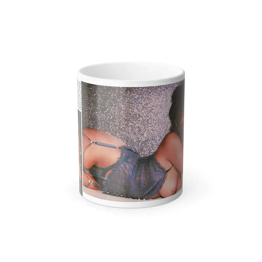 Linda Blair #328 (Vintage Female Icon) Color Changing Coffee Mug 11oz - Go Mug Yourself