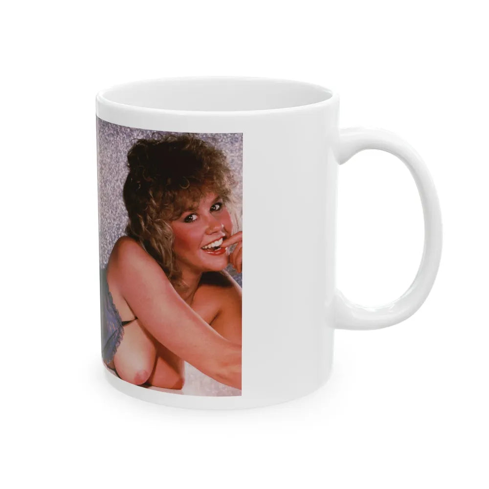 Linda Blair #328 (Vintage Female Icon) White Coffee Mug-Go Mug Yourself