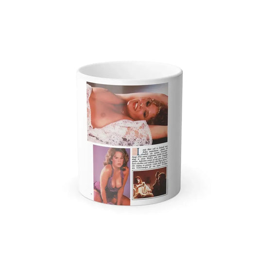 Linda Blair #329 (Vintage Female Icon) Color Changing Coffee Mug 11oz - Go Mug Yourself