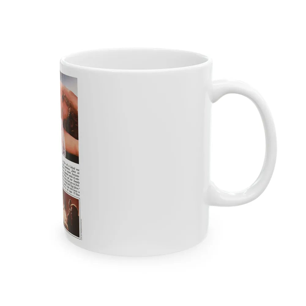 Linda Blair #329 (Vintage Female Icon) White Coffee Mug-Go Mug Yourself