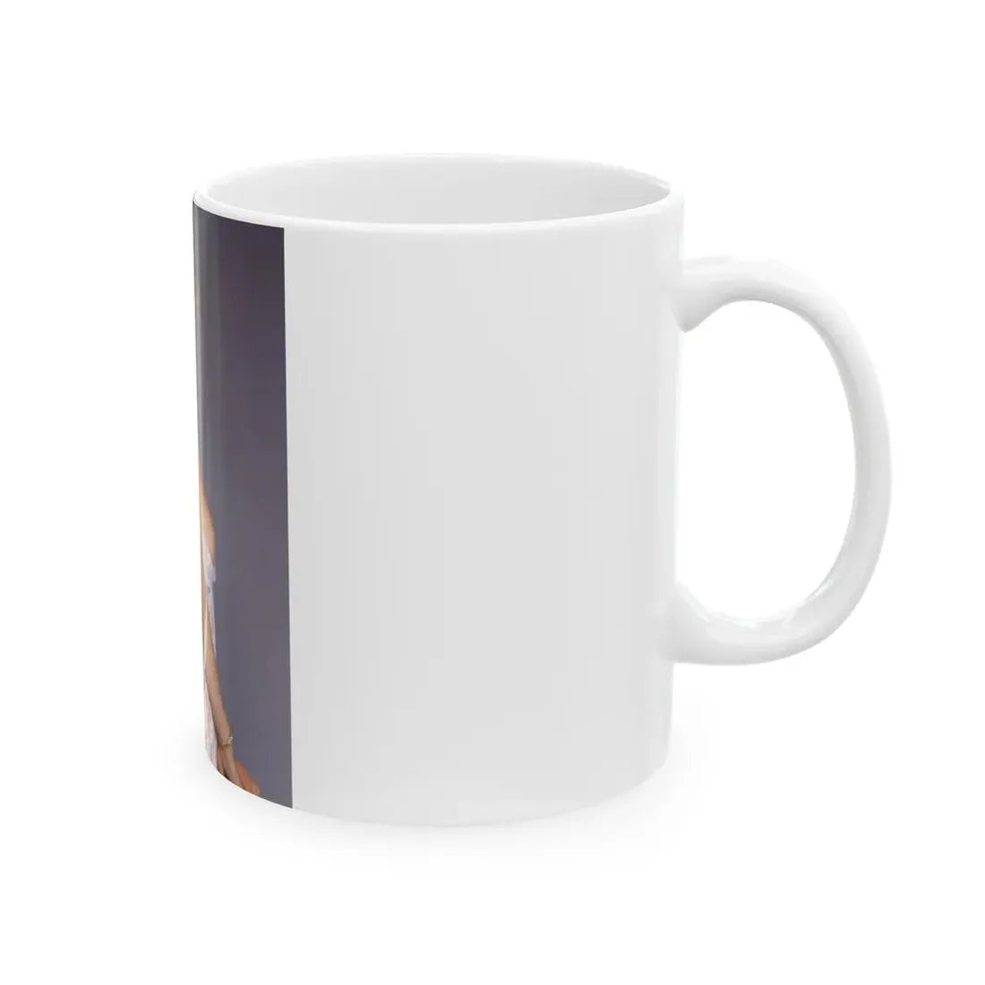 Linda Blair #33 (Vintage Female Icon) White Coffee Mug - Go Mug Yourself