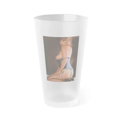 Linda Blair #330 (Vintage Female Icon) Frosted Pint Glass 16oz 16oz Frosted - Go Mug Yourself