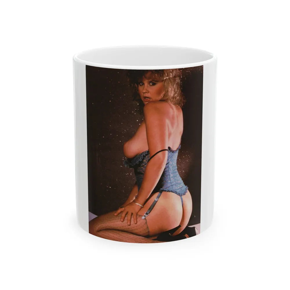 Linda Blair #330 (Vintage Female Icon) White Coffee Mug-11oz-Go Mug Yourself