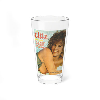 Linda Blair #331 (Vintage Female Icon) Pint Glass 16oz-16oz-Go Mug Yourself