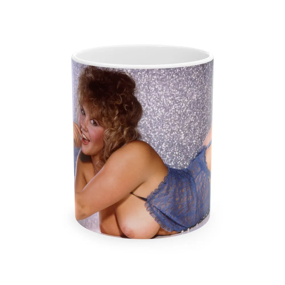 Linda Blair #332 (Vintage Female Icon) White Coffee Mug-11oz-Go Mug Yourself