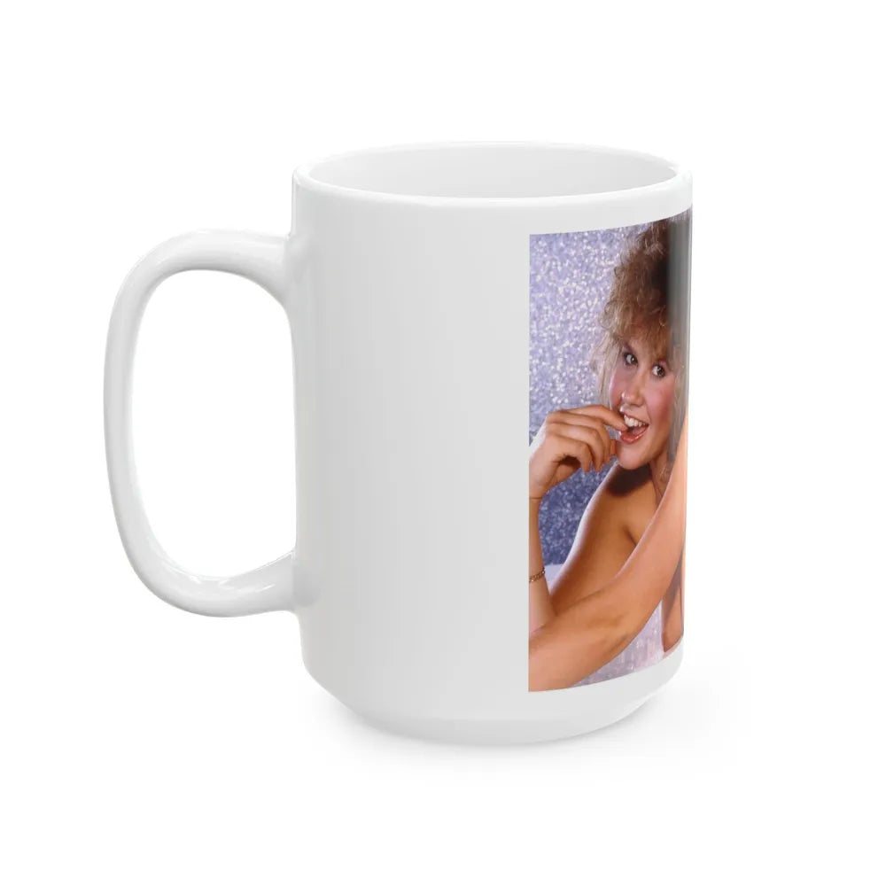 Linda Blair #332 (Vintage Female Icon) White Coffee Mug-Go Mug Yourself