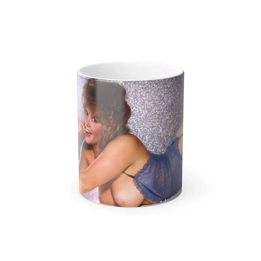 Linda Blair #332_1 (Vintage Female Icon) Color Changing Coffee Mug 11oz - Go Mug Yourself