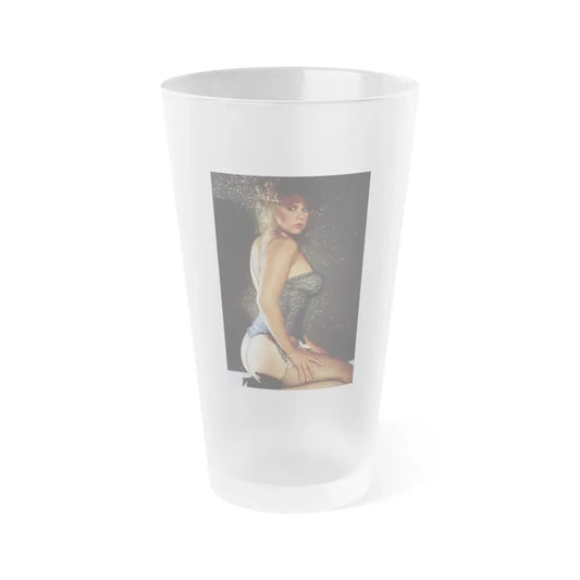 Linda Blair #333 (Vintage Female Icon) Frosted Pint Glass 16oz 16oz Frosted - Go Mug Yourself
