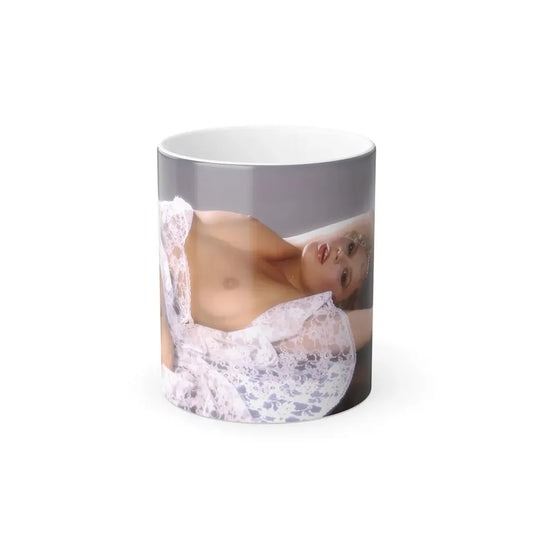 Linda Blair #335_1 (Vintage Female Icon) Color Changing Coffee Mug 11oz - Go Mug Yourself