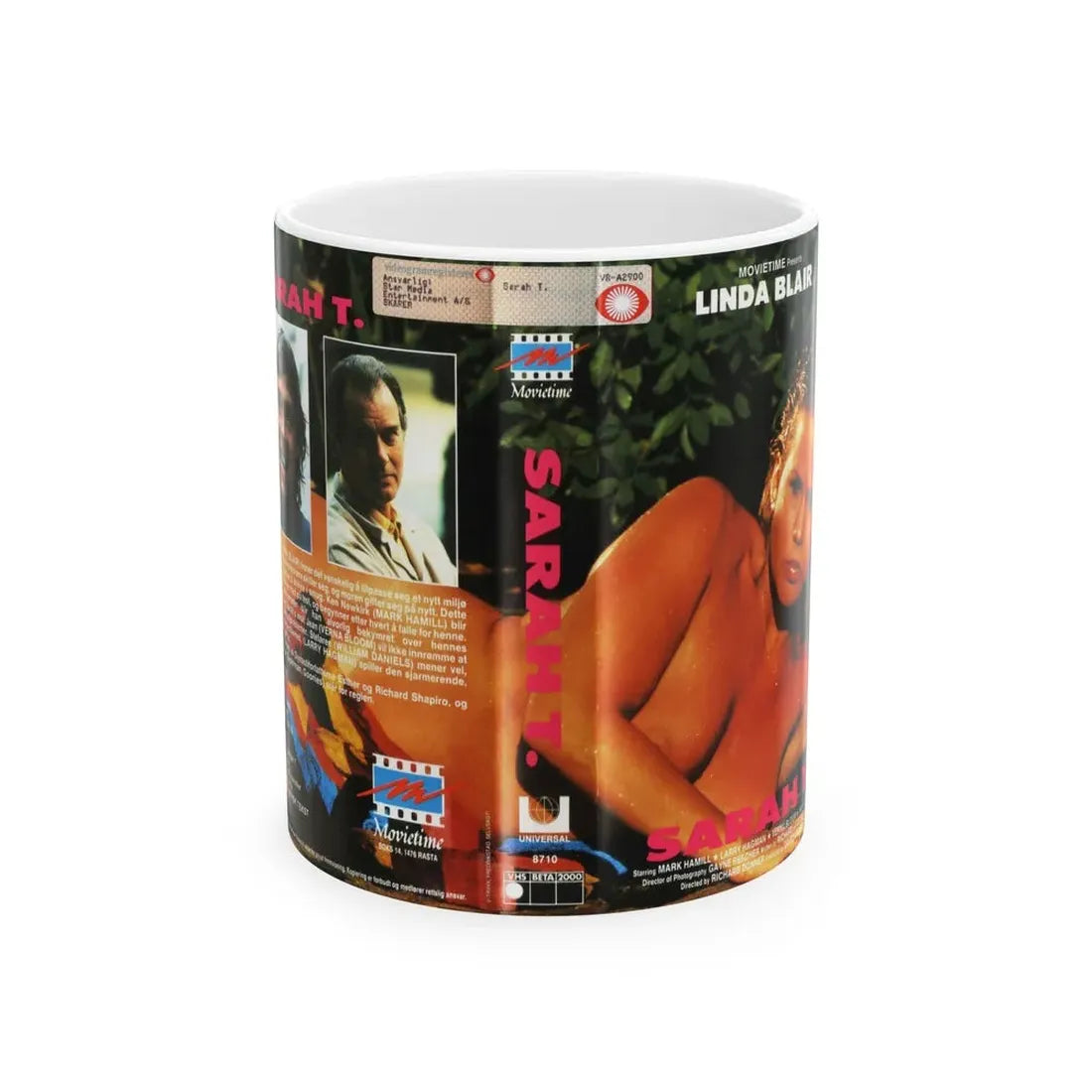 Linda Blair #336 (Vintage Female Icon) White Coffee Mug 11oz - Go Mug Yourself