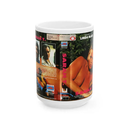 Linda Blair #336 (Vintage Female Icon) White Coffee Mug 15oz - Go Mug Yourself