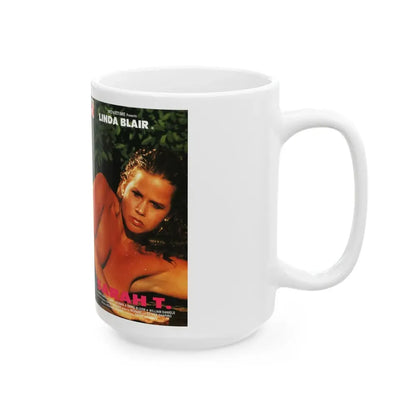 Linda Blair #336 (Vintage Female Icon) White Coffee Mug - Go Mug Yourself