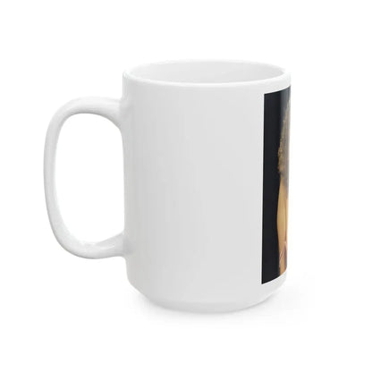 Linda Blair #337 1 (Vintage Female Icon) White Coffee Mug - Go Mug Yourself