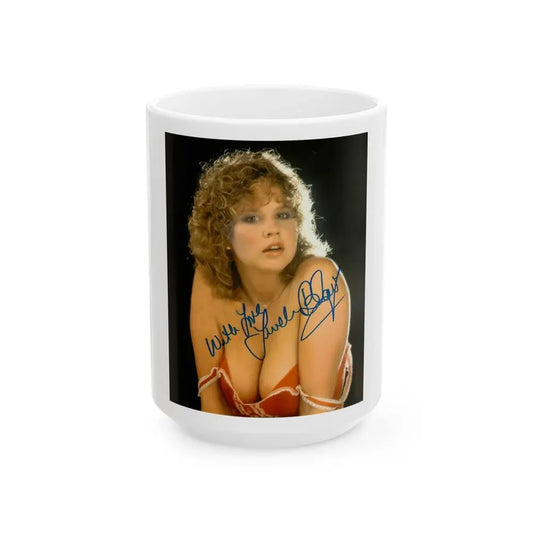 Linda Blair #337 (Vintage Female Icon) White Coffee Mug 15oz - Go Mug Yourself