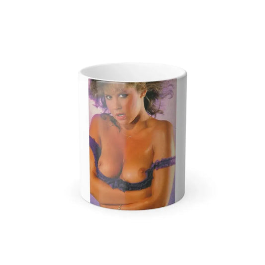 Linda Blair #343 (Vintage Female Icon) Color Changing Coffee Mug 11oz - Go Mug Yourself