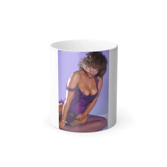 Linda Blair #344 (Vintage Female Icon) Color Changing Coffee Mug 11oz - Go Mug Yourself