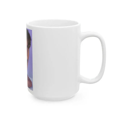 Linda Blair #344 (Vintage Female Icon) White Coffee Mug - Go Mug Yourself