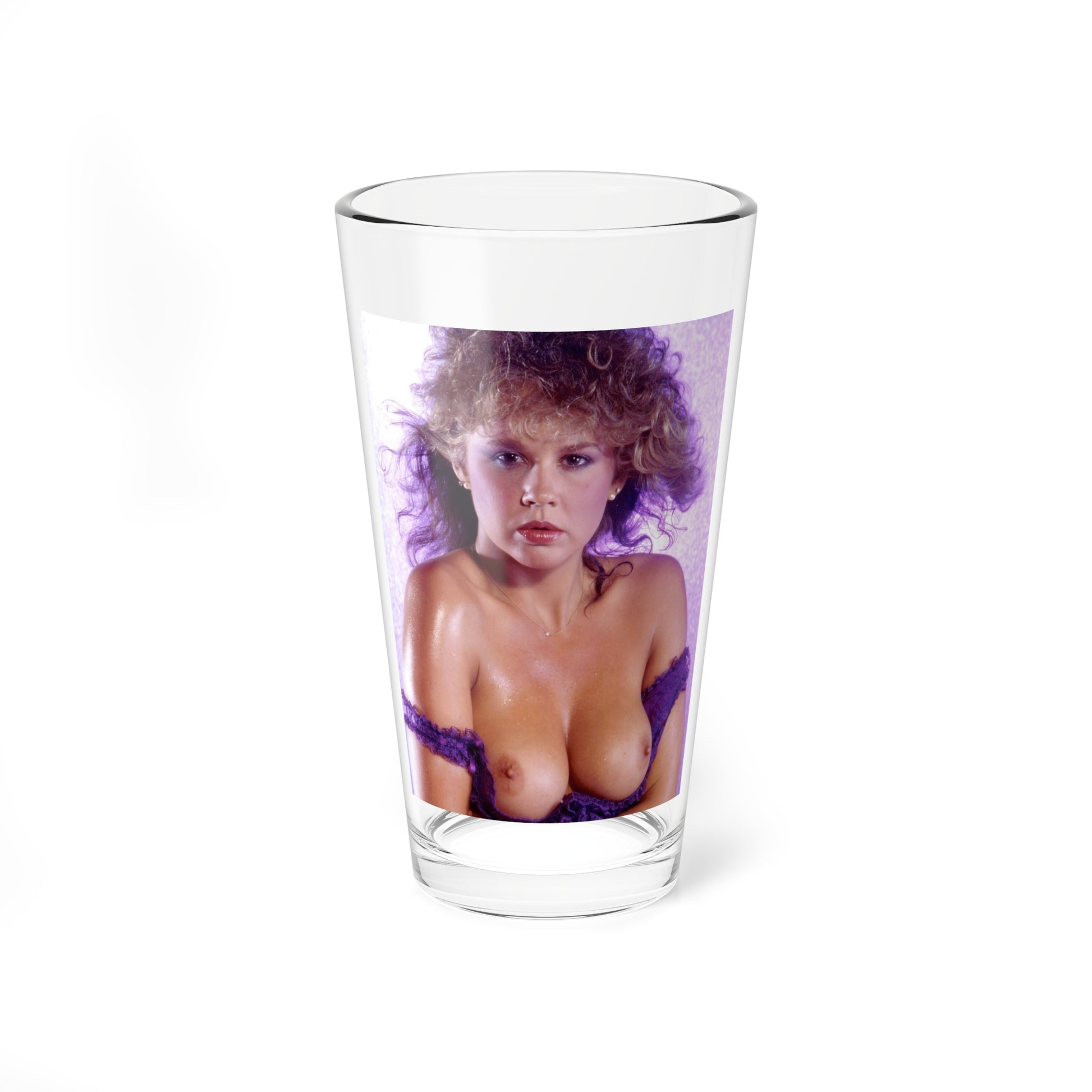 Linda Blair #345 - Topless (Vintage Female Icon) Pint Glass 16oz-16oz-Go Mug Yourself