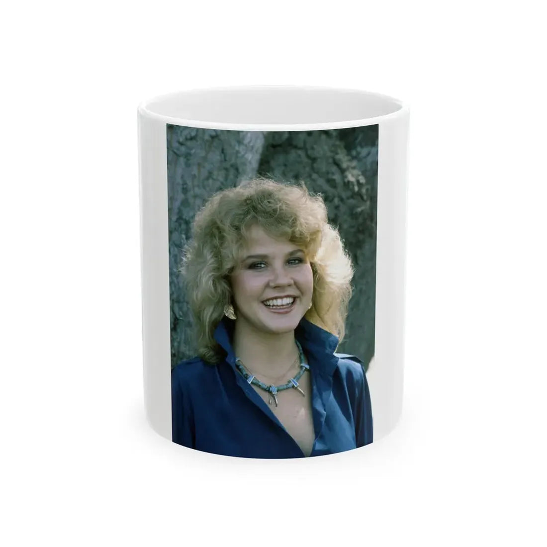 Linda Blair #347 (Vintage Female Icon) White Coffee Mug 11oz - Go Mug Yourself