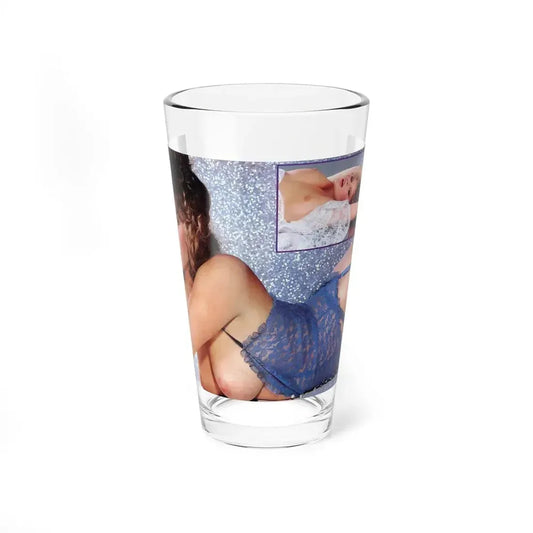 Linda Blair #348 (Vintage Female Icon) Pint Glass 16oz 16oz - Go Mug Yourself