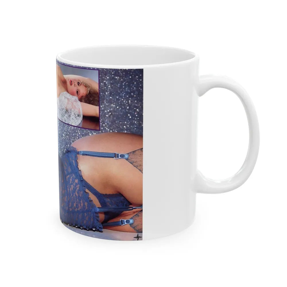 Linda Blair #348 (Vintage Female Icon) White Coffee Mug-Go Mug Yourself