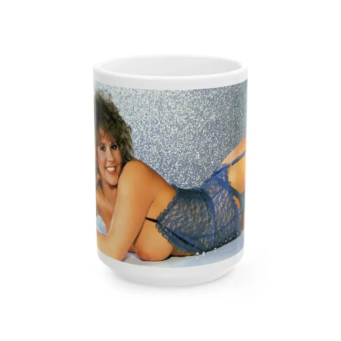 Linda Blair #349 (Vintage Female Icon) White Coffee Mug 15oz - Go Mug Yourself
