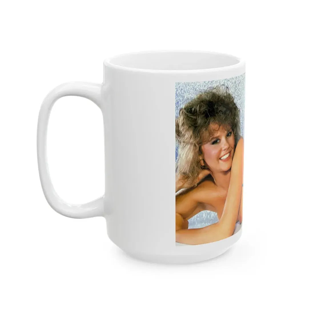 Linda Blair #349 (Vintage Female Icon) White Coffee Mug - Go Mug Yourself