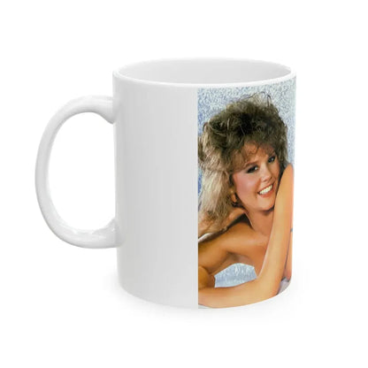 Linda Blair #349 (Vintage Female Icon) White Coffee Mug - Go Mug Yourself