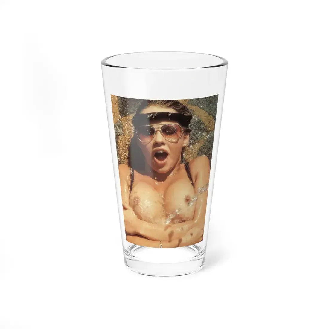 Linda Blair #351 (Vintage Female Icon) Pint Glass 16oz 16oz - Go Mug Yourself