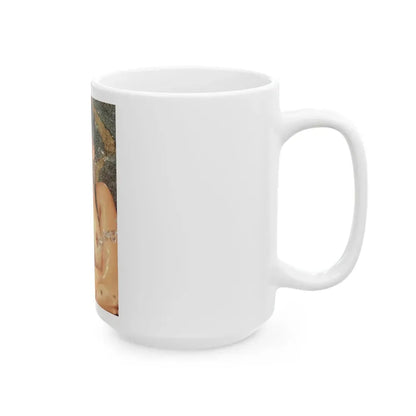 Linda Blair #351 (Vintage Female Icon) White Coffee Mug - Go Mug Yourself