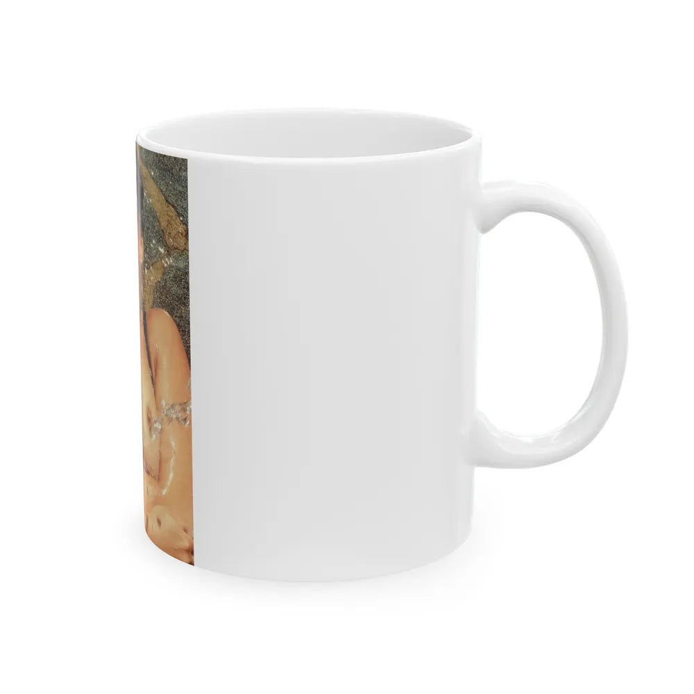 Linda Blair #351 (Vintage Female Icon) White Coffee Mug-Go Mug Yourself