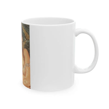 Linda Blair #351 (Vintage Female Icon) White Coffee Mug-Go Mug Yourself