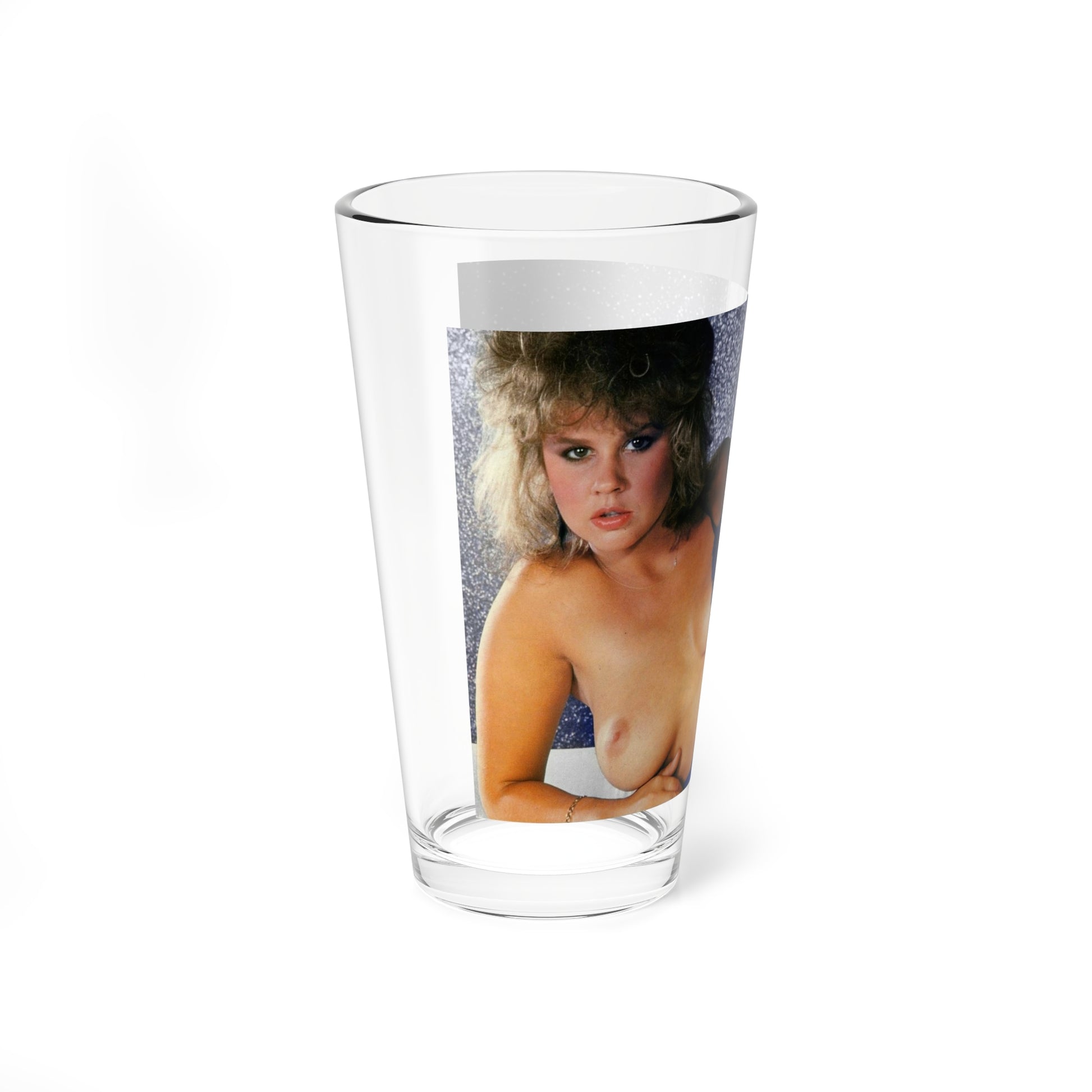 Linda Blair #352 - Topless (Vintage Female Icon) Pint Glass 16oz-Go Mug Yourself