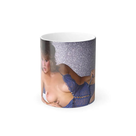 Linda Blair #353 (Vintage Female Icon) Color Changing Coffee Mug 11oz - Go Mug Yourself