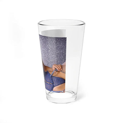 Linda Blair #353 (Vintage Female Icon) Pint Glass 16oz - Go Mug Yourself