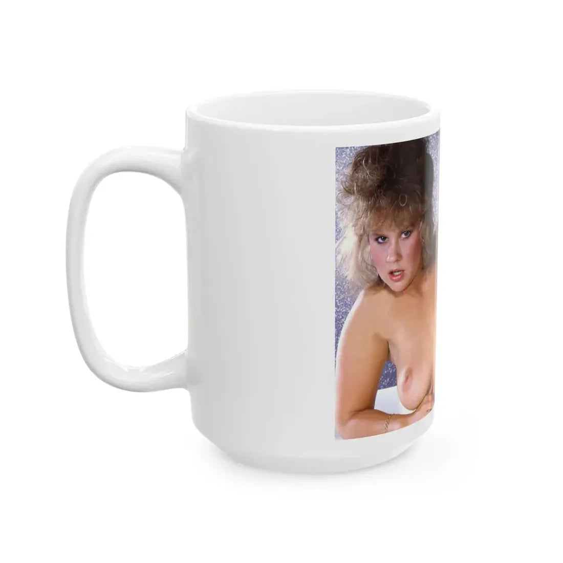 Linda Blair #353 (Vintage Female Icon) White Coffee Mug - Go Mug Yourself