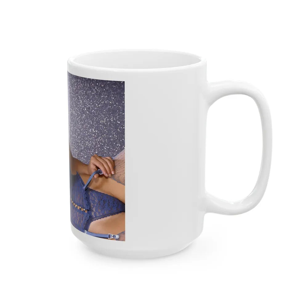 Linda Blair #353 (Vintage Female Icon) White Coffee Mug-Go Mug Yourself