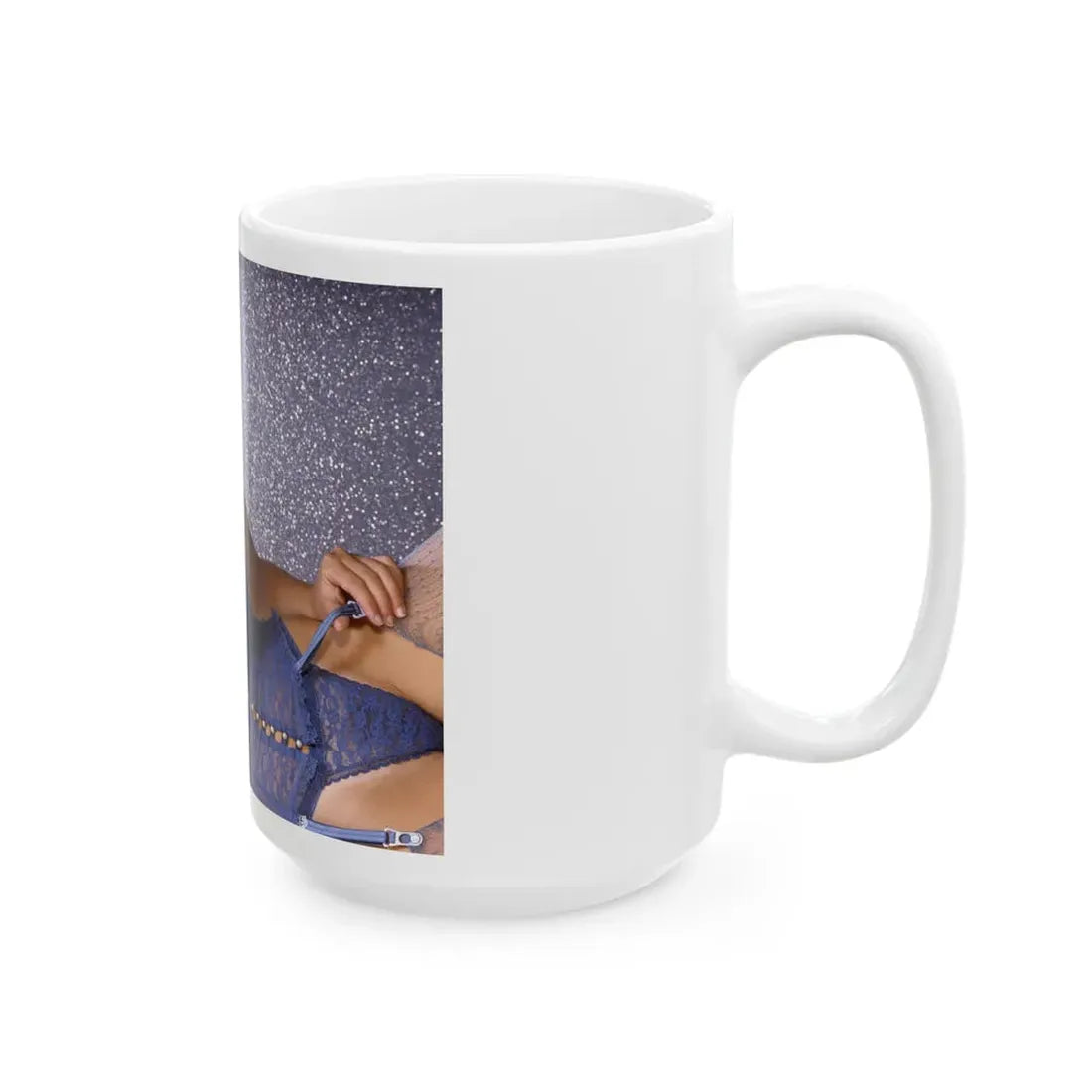 Linda Blair #353 (Vintage Female Icon) White Coffee Mug - Go Mug Yourself