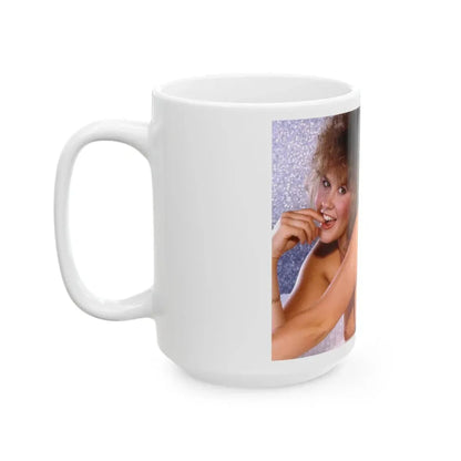 Linda Blair #354 (Vintage Female Icon) White Coffee Mug - Go Mug Yourself