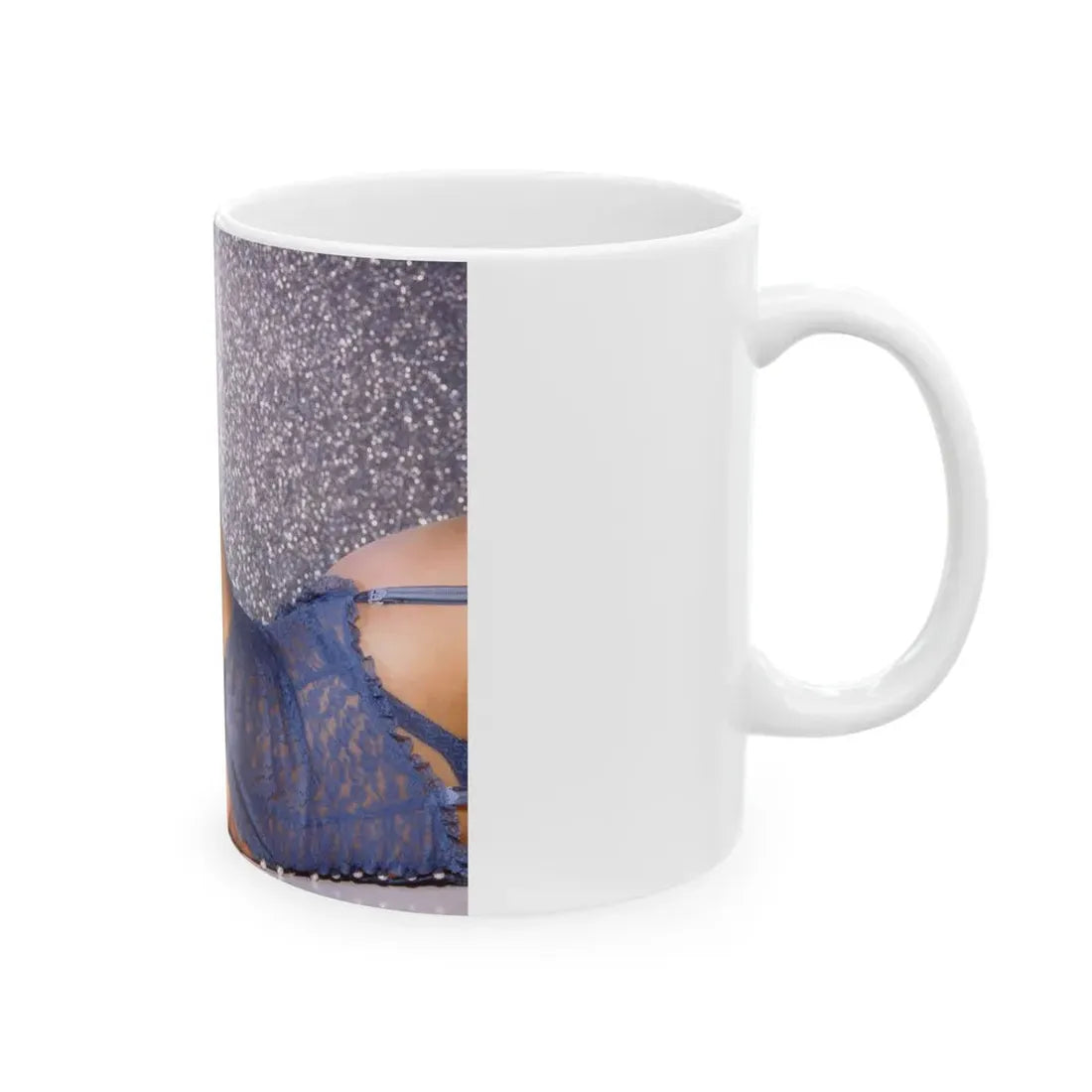 Linda Blair #354 (Vintage Female Icon) White Coffee Mug - Go Mug Yourself