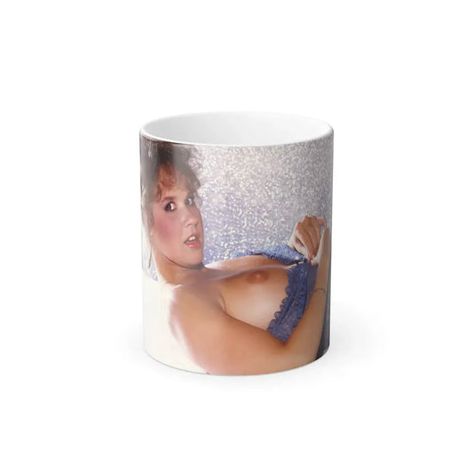 Linda Blair #356 (Vintage Female Icon) Color Changing Coffee Mug 11oz - Go Mug Yourself