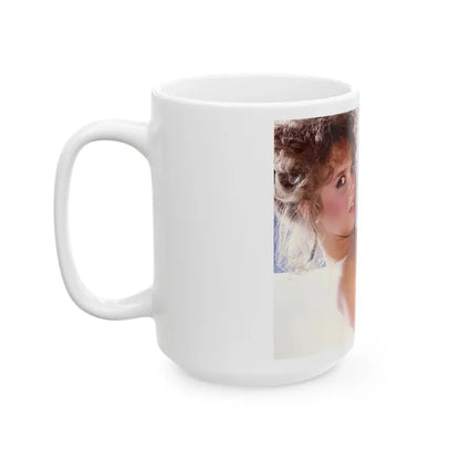 Linda Blair #356 (Vintage Female Icon) White Coffee Mug - Go Mug Yourself