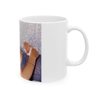 Linda Blair #356 (Vintage Female Icon) White Coffee Mug - Go Mug Yourself