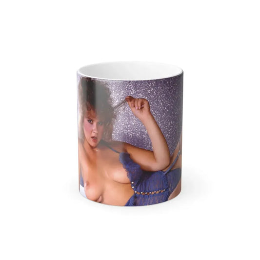 Linda Blair #357 (Vintage Female Icon) Color Changing Coffee Mug 11oz - Go Mug Yourself