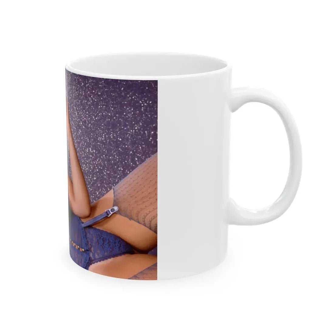 Linda Blair #357 (Vintage Female Icon) White Coffee Mug - Go Mug Yourself