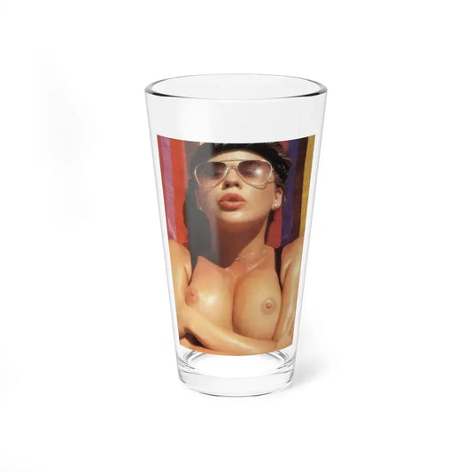 Linda Blair #358 (Vintage Female Icon) Pint Glass 16oz 16oz - Go Mug Yourself