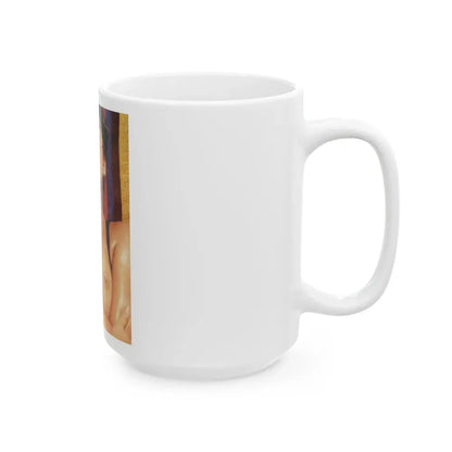 Linda Blair #358 (Vintage Female Icon) White Coffee Mug - Go Mug Yourself