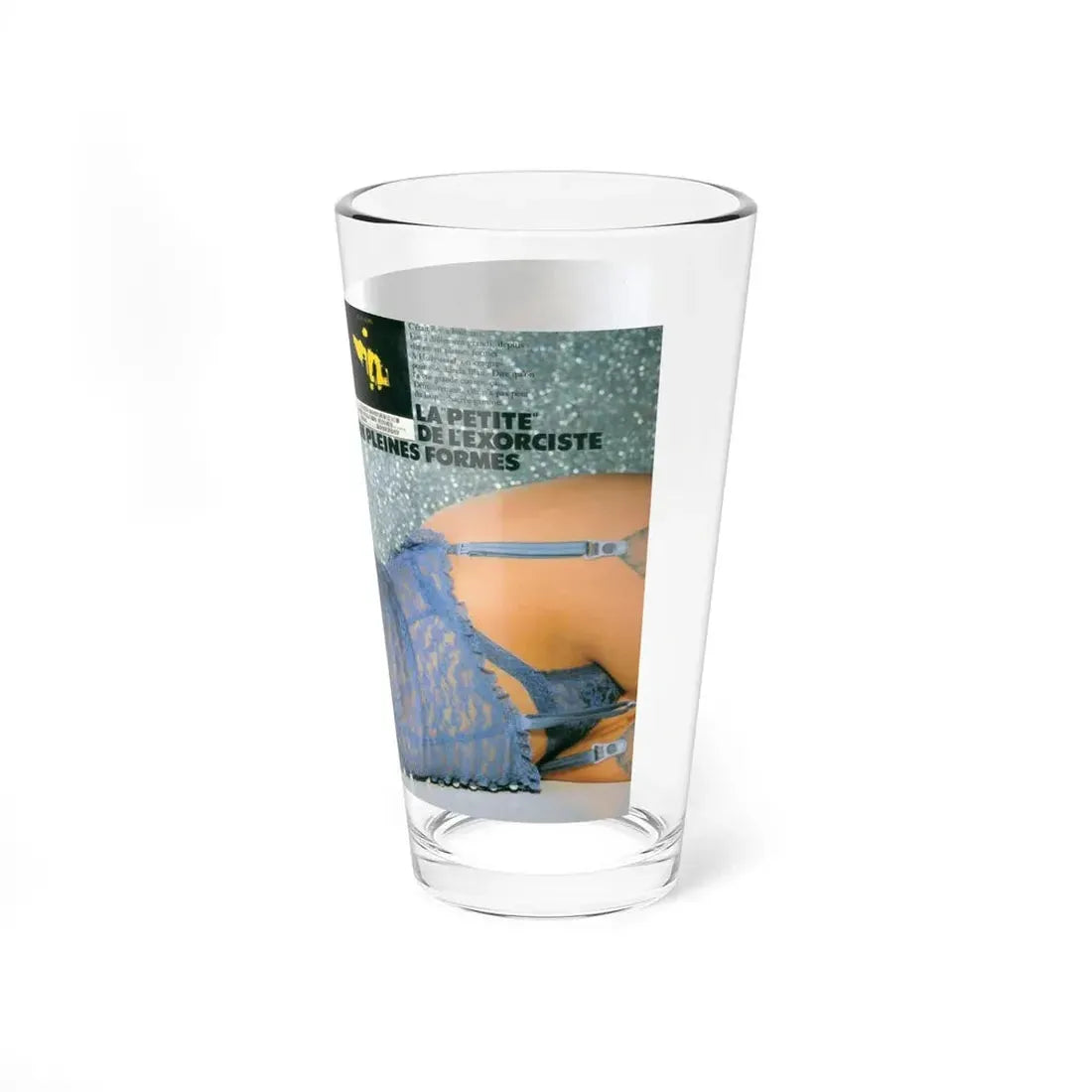 Linda Blair #359 (Vintage Female Icon) Pint Glass 16oz - Go Mug Yourself